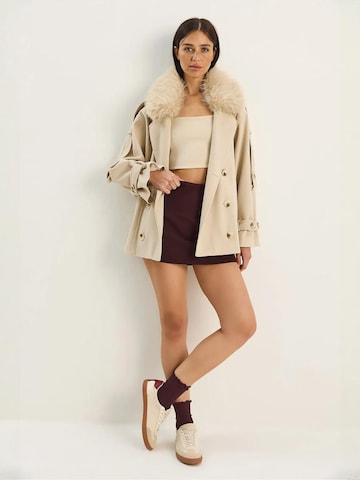 Bianco Lucci Tussenmantel in Beige