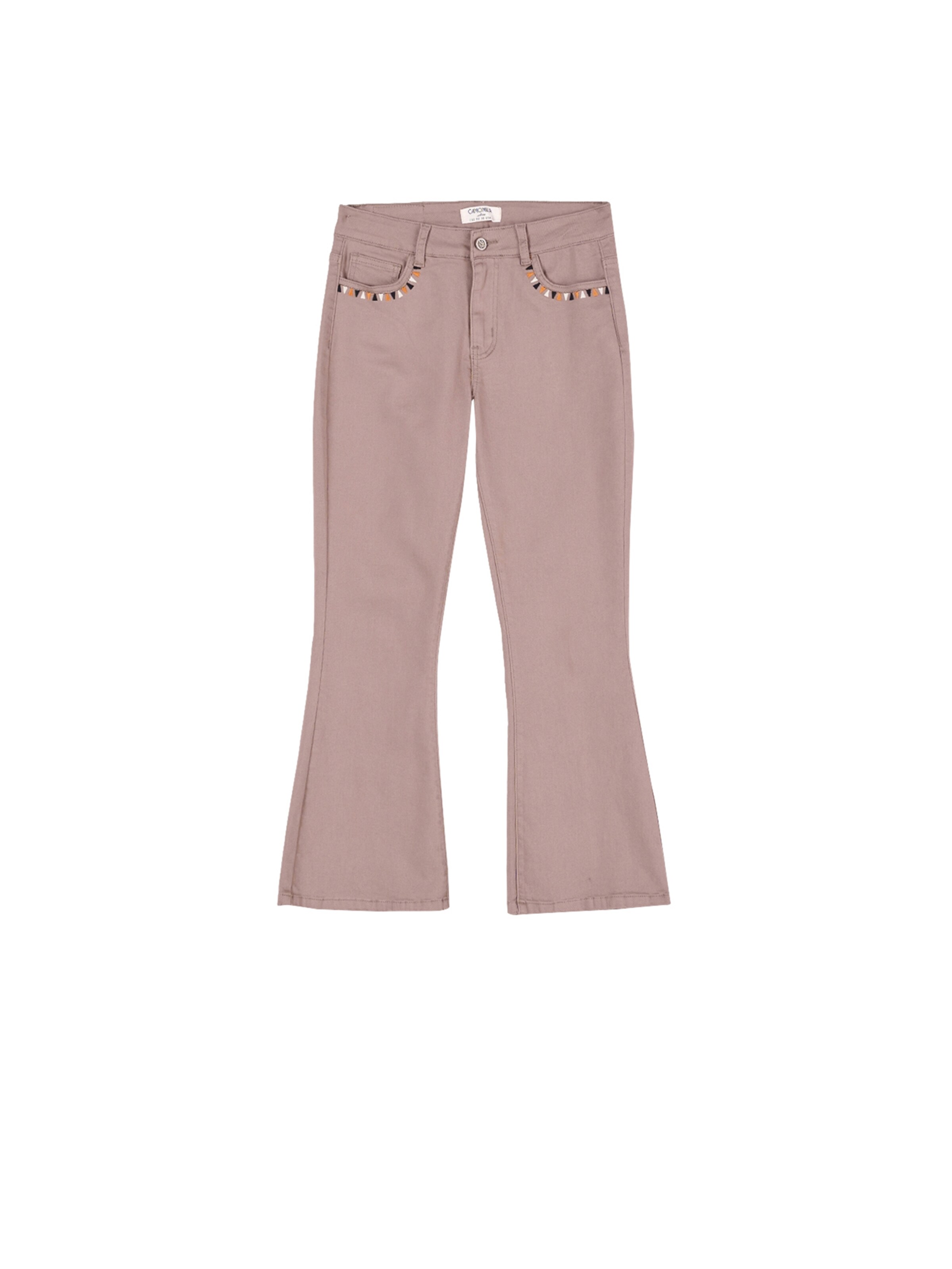 Flared Pantaloni 'JACQUEL' di Camomilla Italia in rosa: frontale