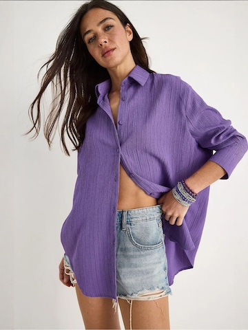 Chemisier Bianco Lucci en violet
