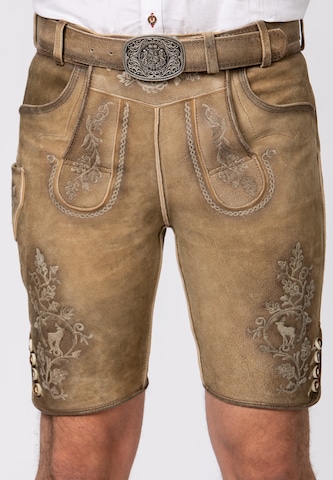 STOCKERPOINT Regular Traditional Pants 'Leonardo' in Beige: front