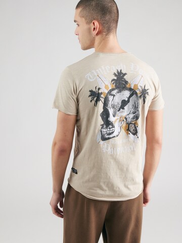 Key Largo T-Shirt 'POTENTIAL' in Beige: Vorderseite
