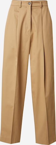 EDITED - Loosefit Pantalón 'Shari' en beige: frente