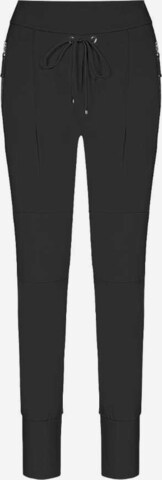 Raffaello Rossi Tapered Pants in Black