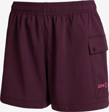 Izas - regular Pantalón deportivo 'BLIMEA' en rojo: frente