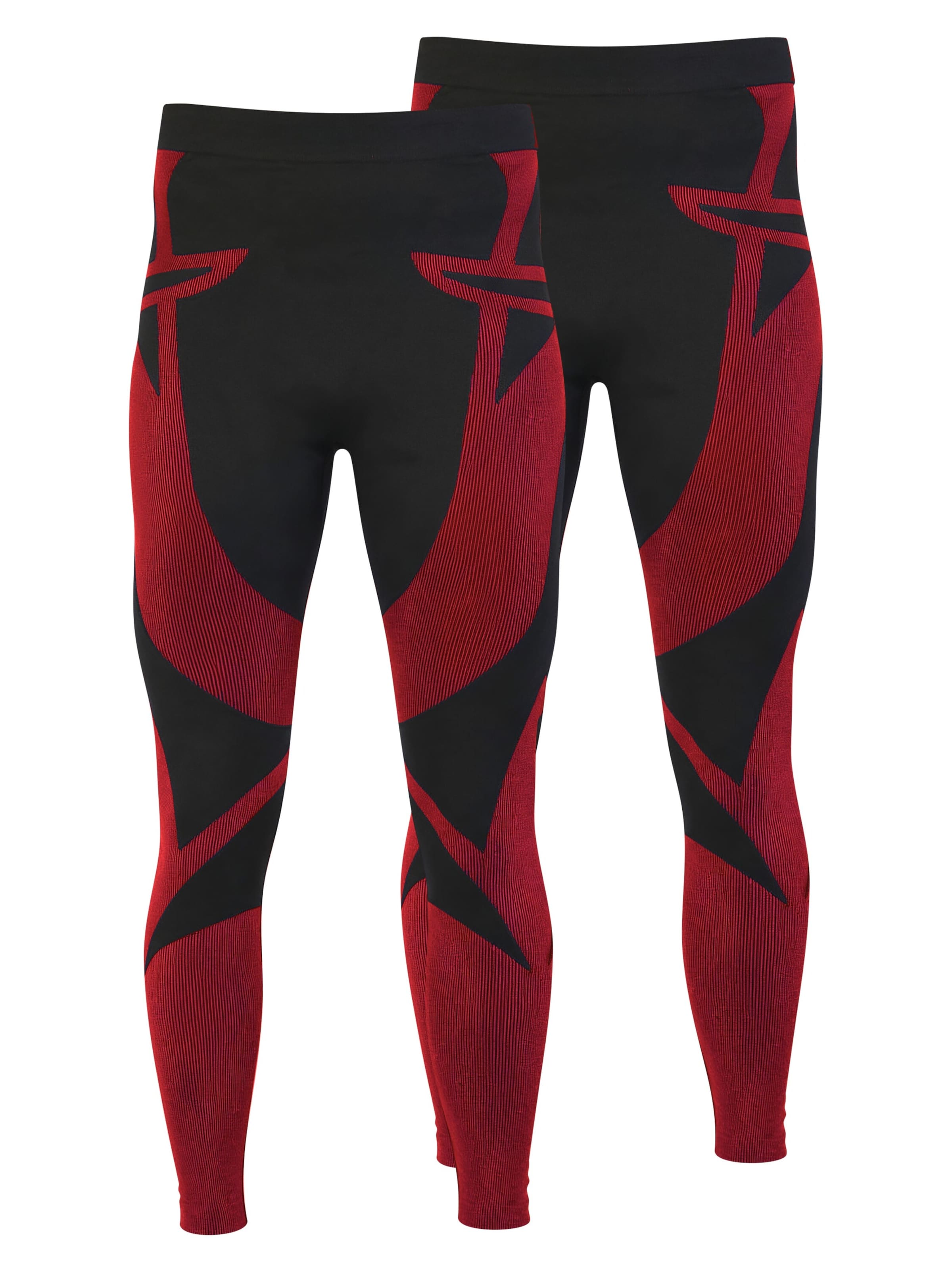 Sous-vêtements de sport normani en noir : devant