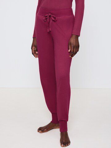 Pantalon de pyjama ' Mix & Match ' TRIUMPH en rouge : devant