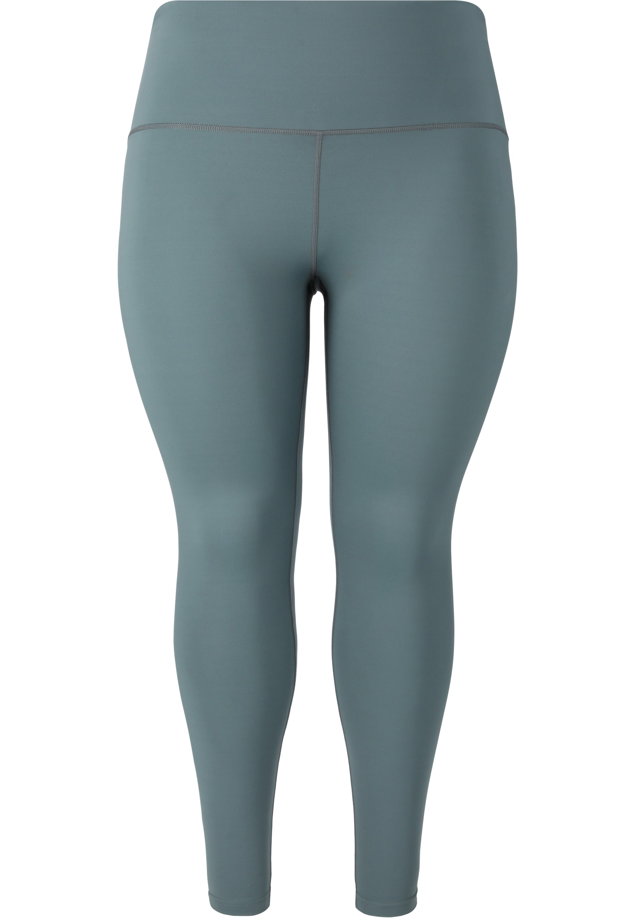 Q by Endurance Skinny Funktionstight in Blau: Vorderseite