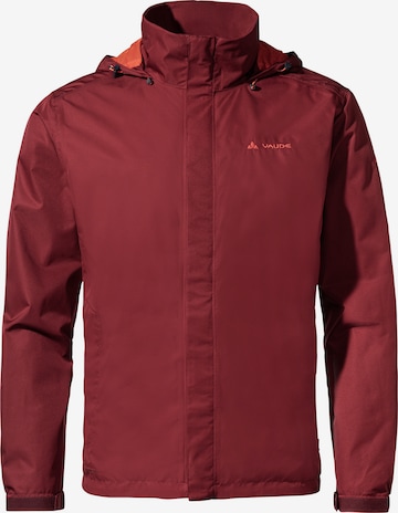 VAUDE Outdoorjas 'Escape' in Rood: voorkant