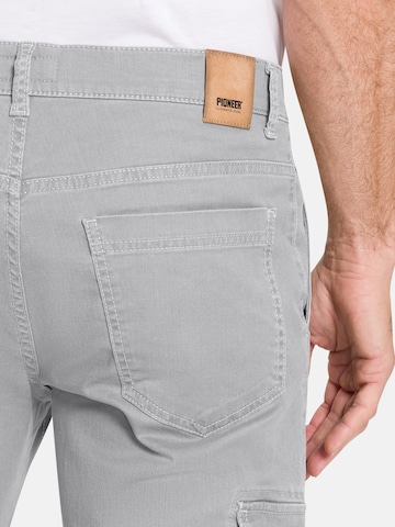 PIONEER Slimfit Hose 'Carlo' in Grau