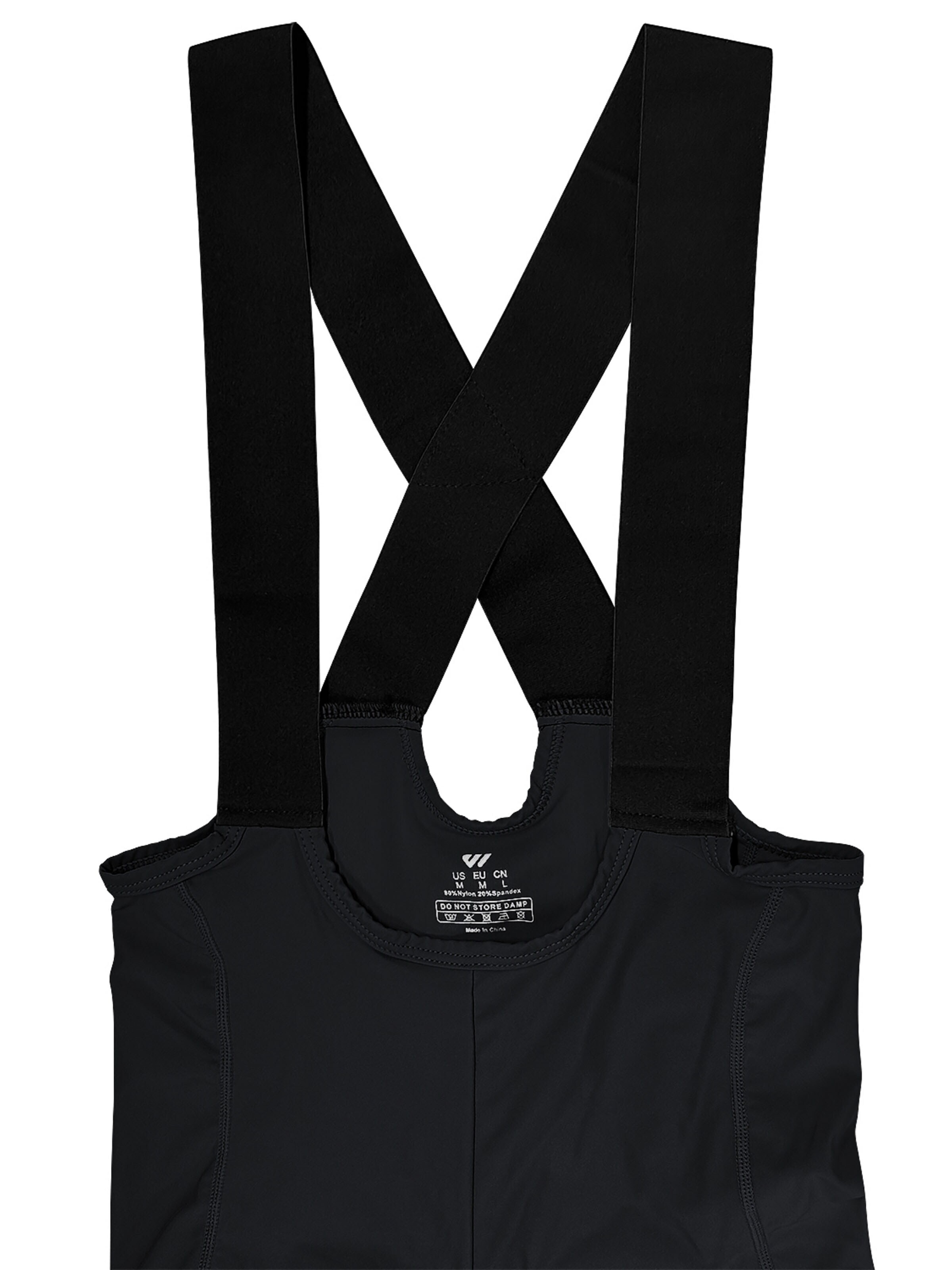WULIBIKE - Ropa para correr 'Radsport-Set 'Stealth Cargo'' en negro