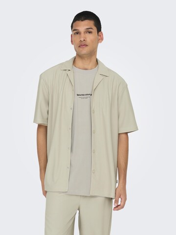 Only & Sons - Ajuste regular Camisa 'ONSKari' en gris