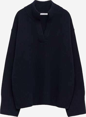 Pull-over Adolfo Dominguez en bleu : devant