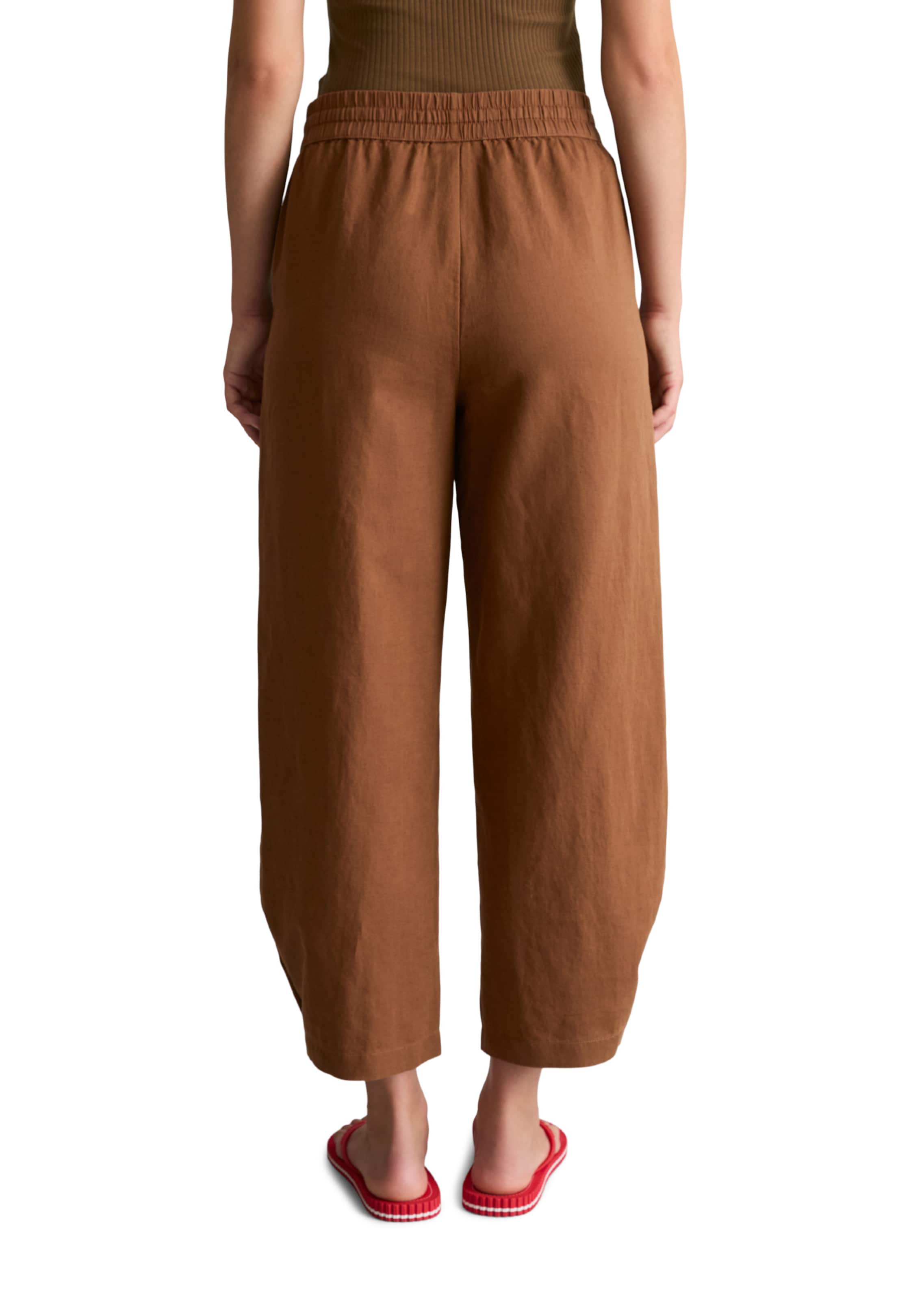 Marc O'Polo DENIM Vat Broek in Bruin
