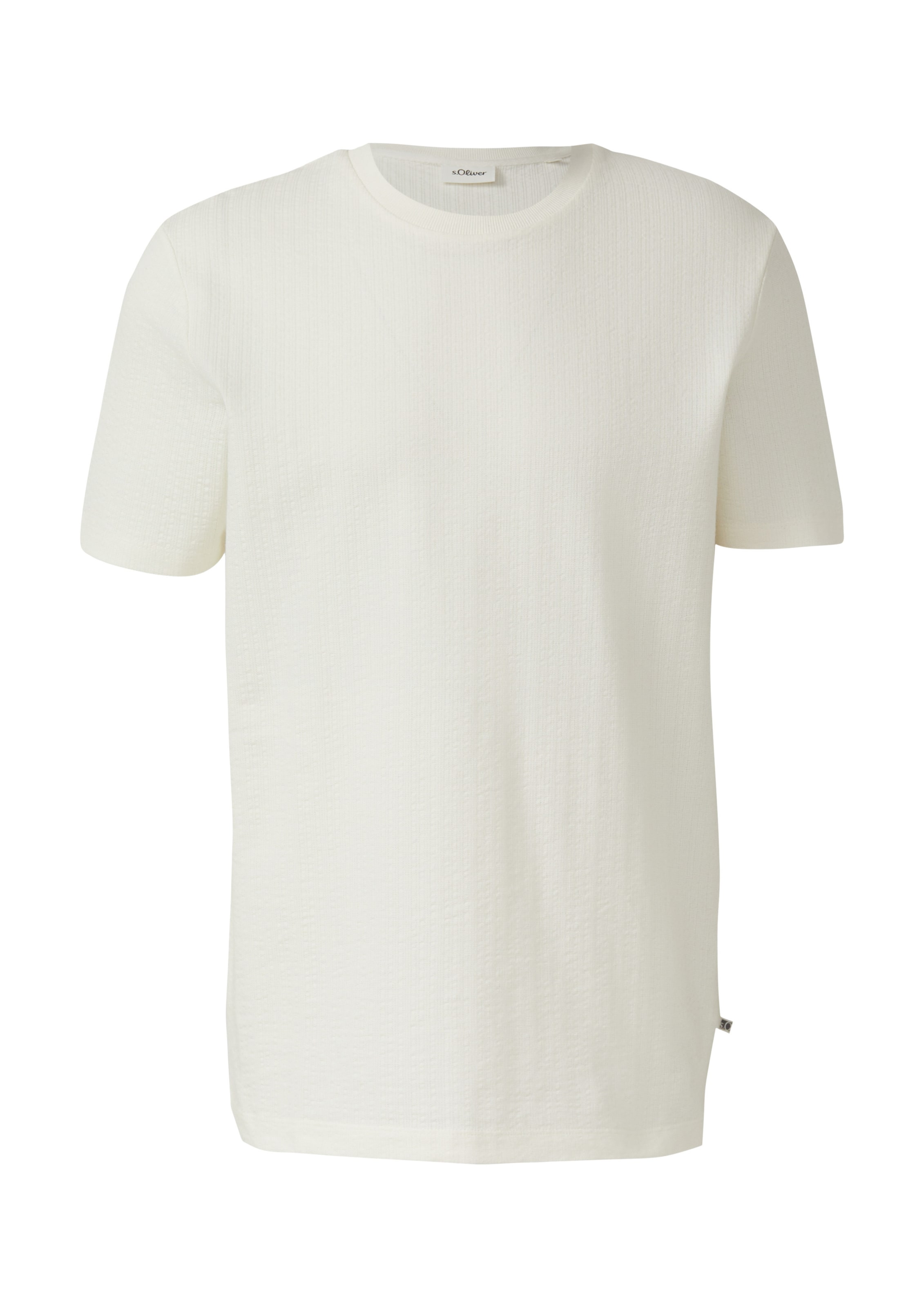 s.Oliver T-Shirt in Beige: Vorderseite