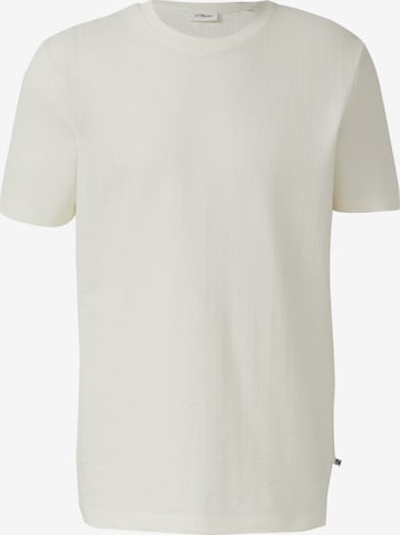 s.Oliver T-Shirt in Beige: Vorderseite