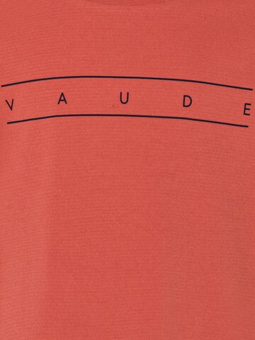 VAUDE Performance shirt in Red