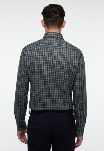 ETERNA Slim fit Zakelijk overhemd '1863' in Blauw