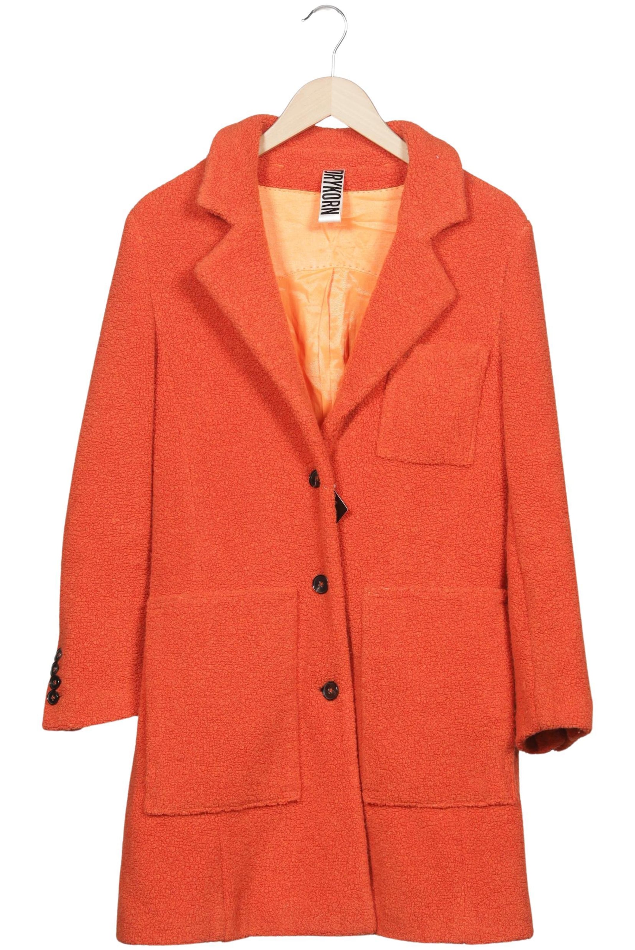 DRYKORN Mantel S in Orange: Vorderseite