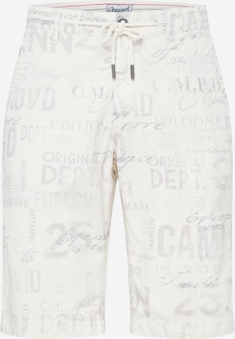 CAMP DAVID Regular Trousers 'Cinque Terre' in Beige: front