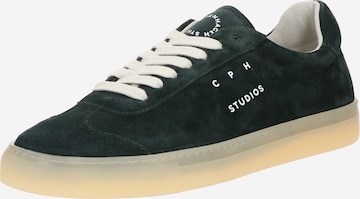 Copenhagen Studios Низкие кроссовки в Зеленый: спереди