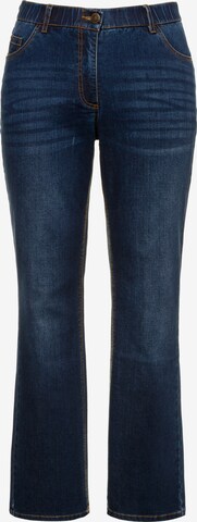 Ulla Popken Boot cut Jeans in Blue: front