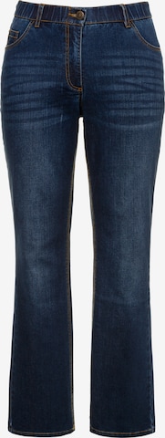 Ulla Popken Boot cut Jeans in Blue: front
