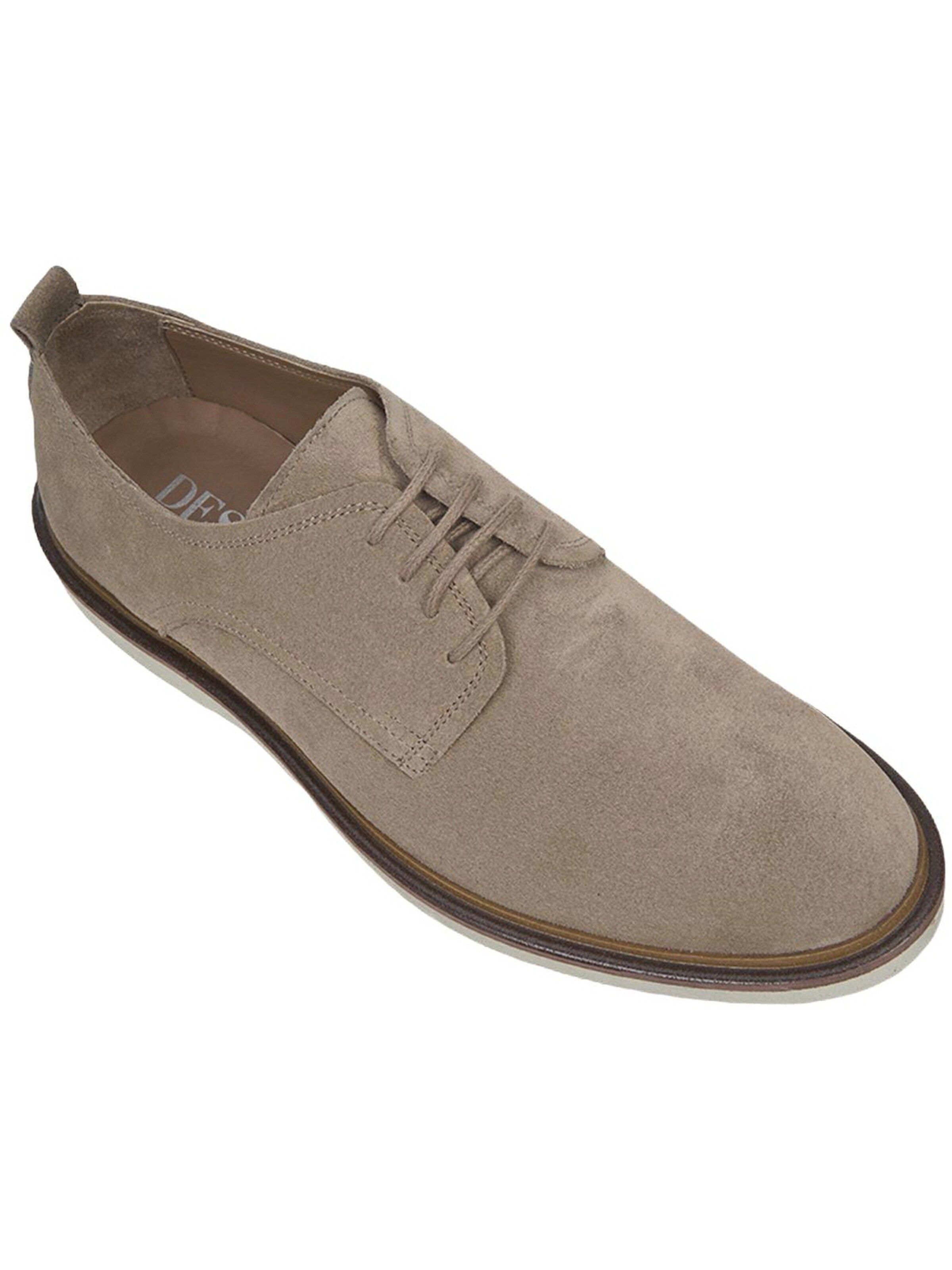 Desa Schnürschuh in Beige: Vorderseite