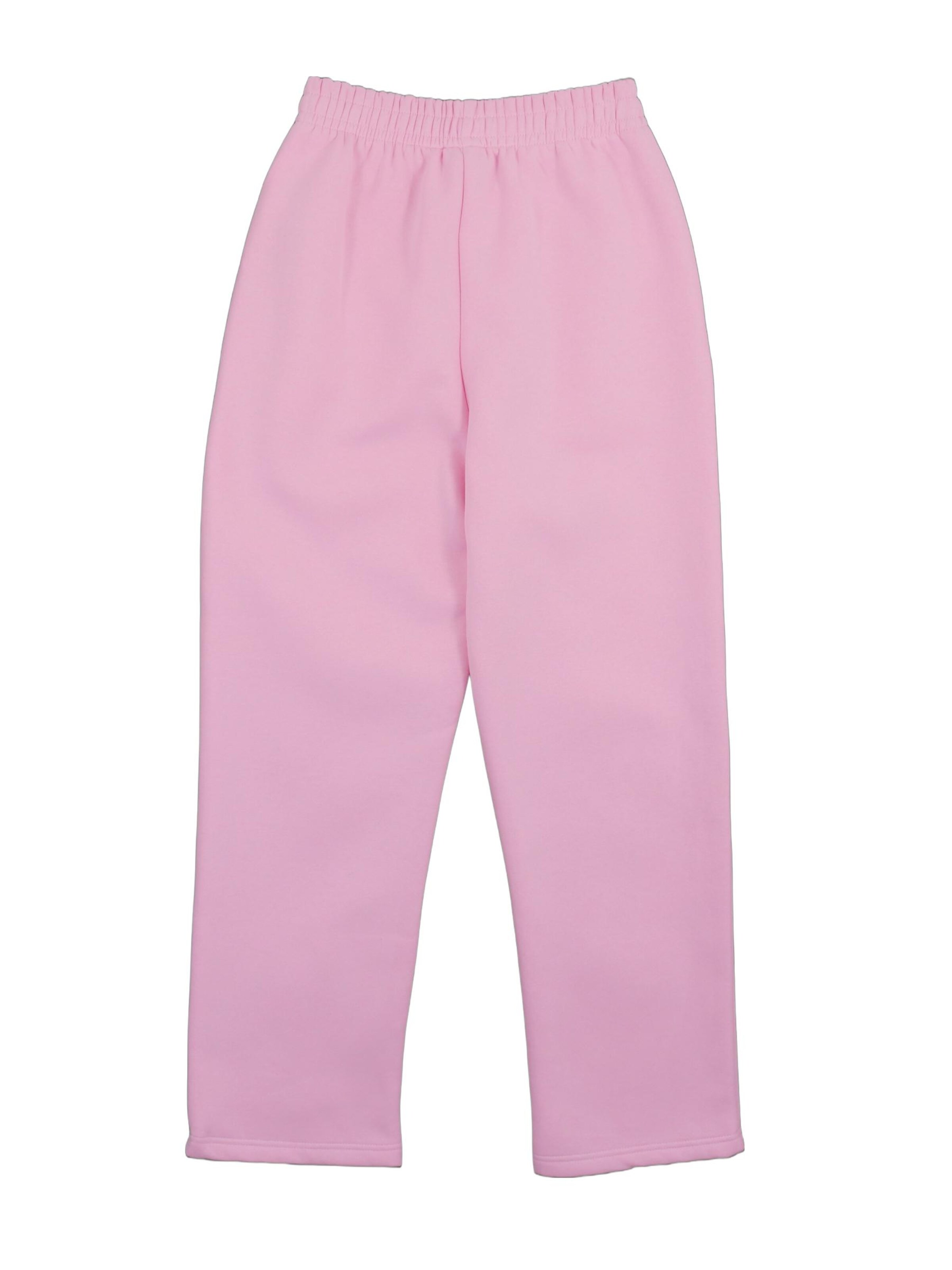 HEFTYKA Loose fit Workout Pants 'OPEN LEG JOGGER' in Pink