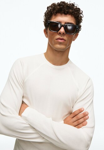 Bershka Shirt in White