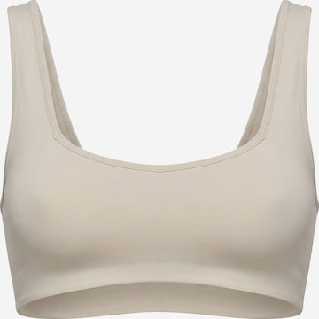 Zaisze - Bustier Sujetador deportivo 'Desert Glow' en beige: frente