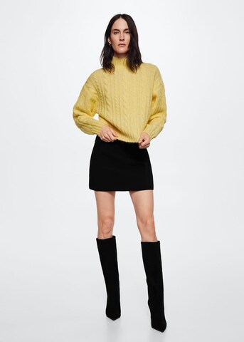 MANGO Sweater 'eyre' in Yellow