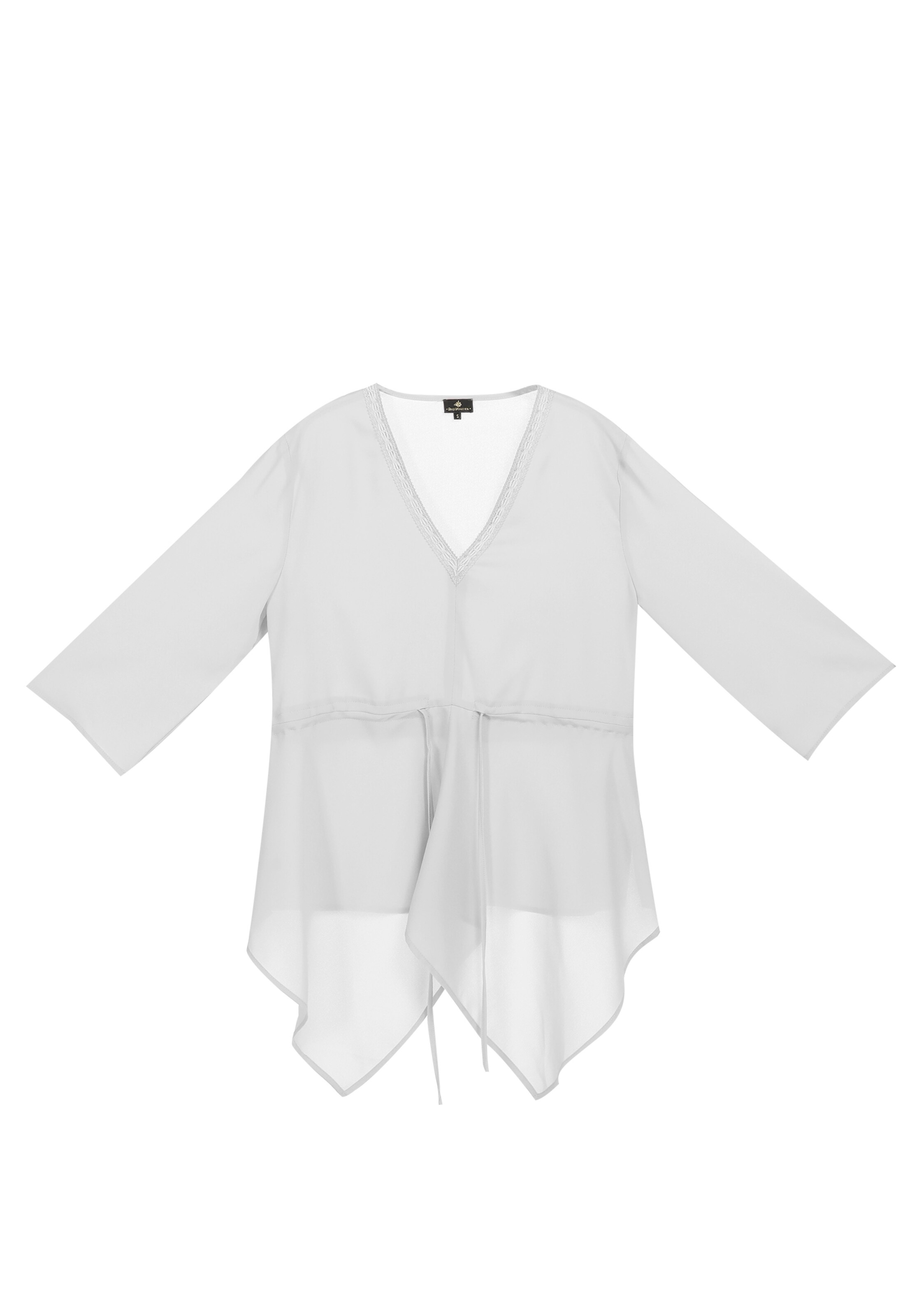 Abbigliamento Donna DreiMaster Klassik Camicia da donna in Bianco Lana 