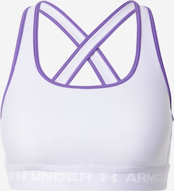 UNDER ARMOUR Urheilurintaliivit värissä lila: etupuoli
