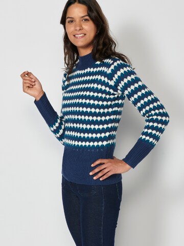 Pull-over KOROSHI en bleu