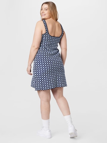 Cotton On Curve Knitted dress in Blue