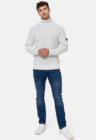 INDICODE JEANS Trui 'Harlan' in Wit