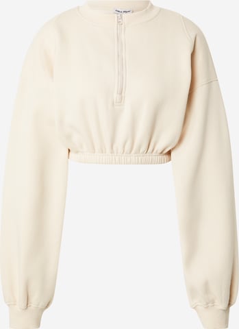 Public Desire Sweatshirt in Beige: predná strana