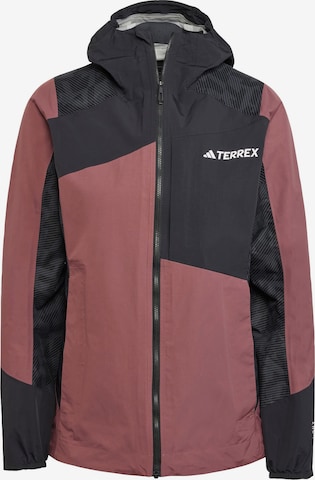 ADIDAS TERREX Outdoorjacke 'Xperior Hybrid' in Rot: Vorderseite