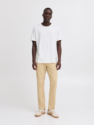 BLEND - Regular Calças chino ' BHEDNAN twill pant ' em castanho