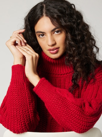 Guido Maria Kretschmer Women Sweater 'Corinna' in Red