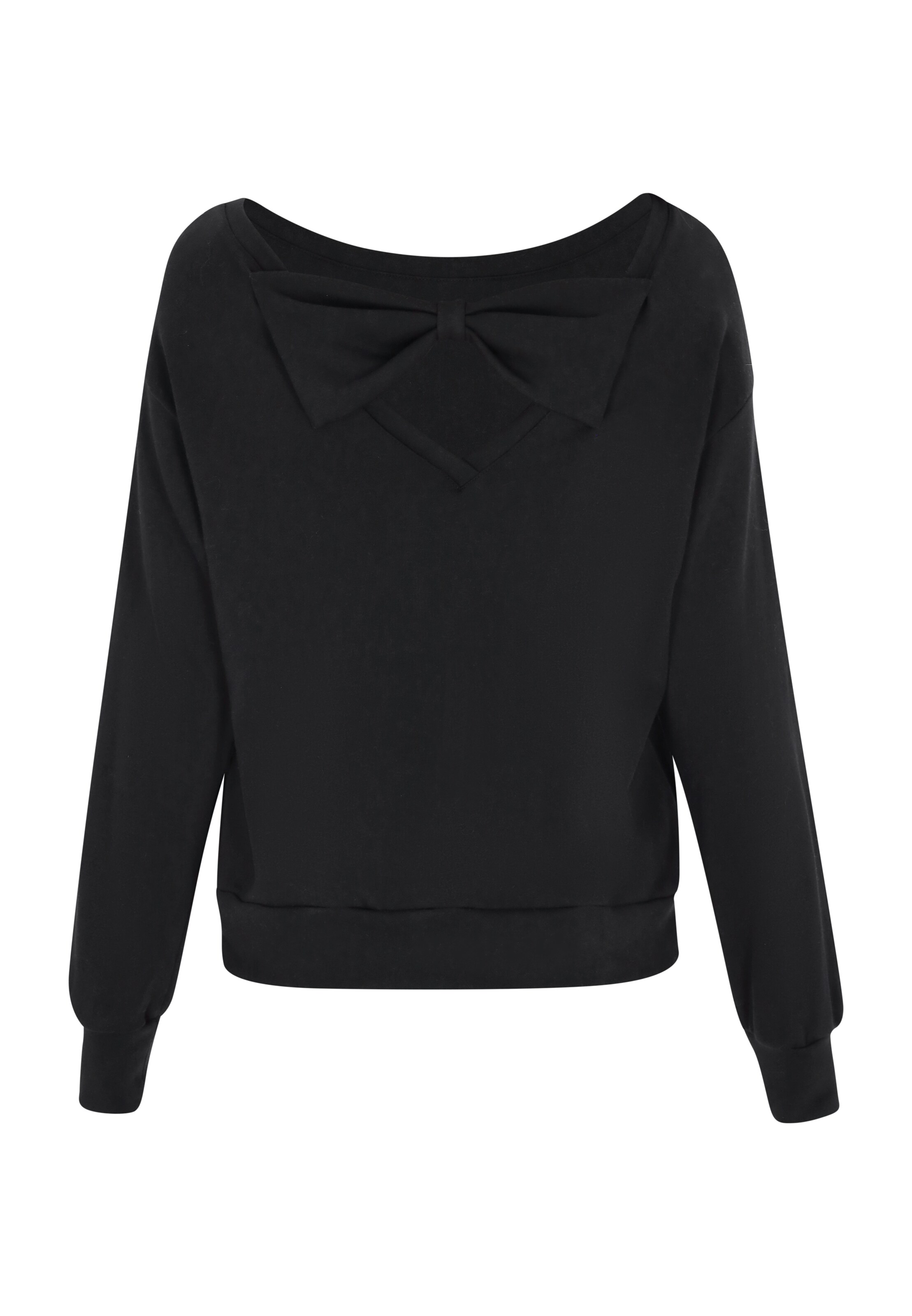 NAEMI - Sweatshirt em preto