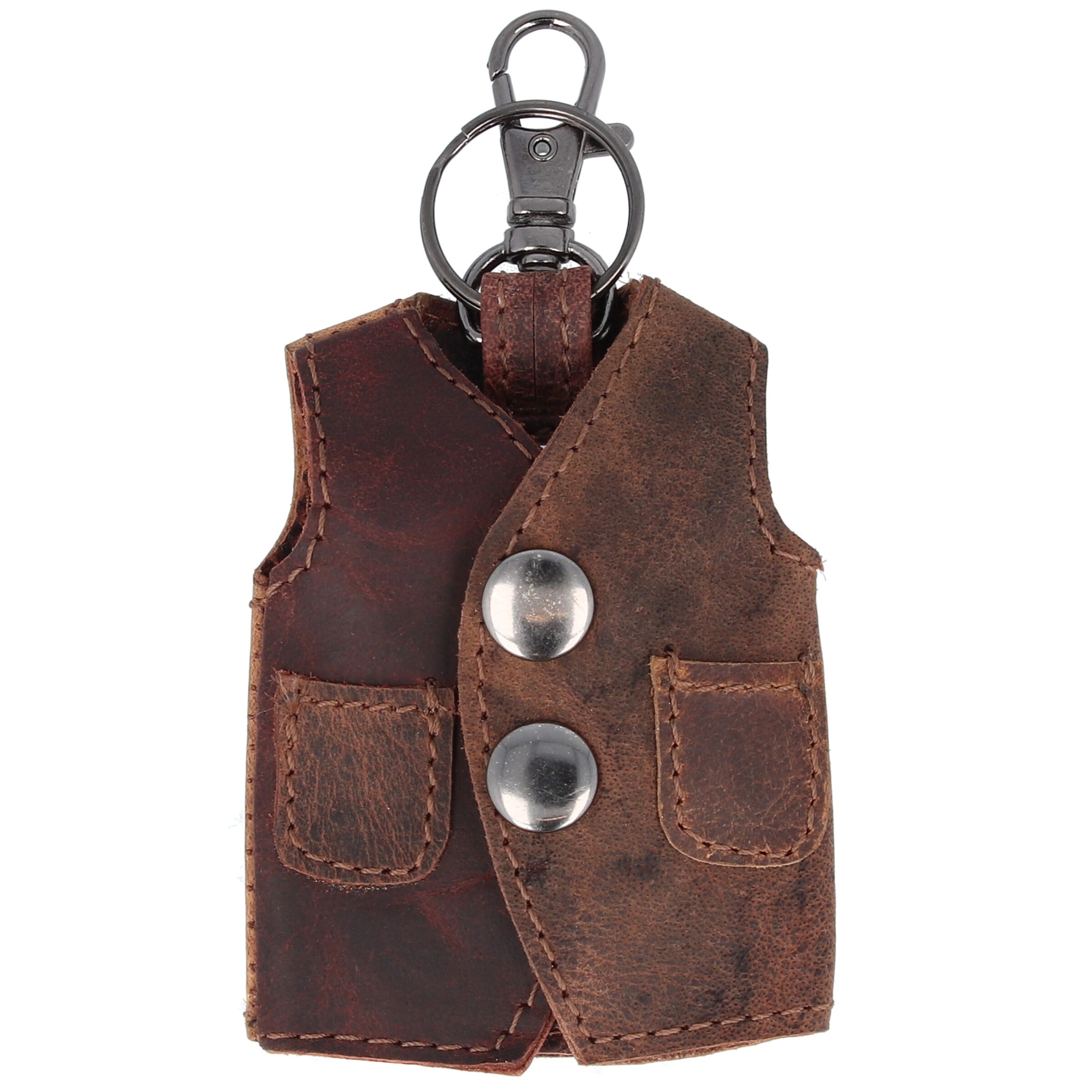 Portachiavi 'Montana' di Greenland Nature in marrone: frontale