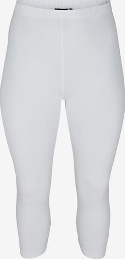 Leggings Zizzi pe alb, Vizualizare produs