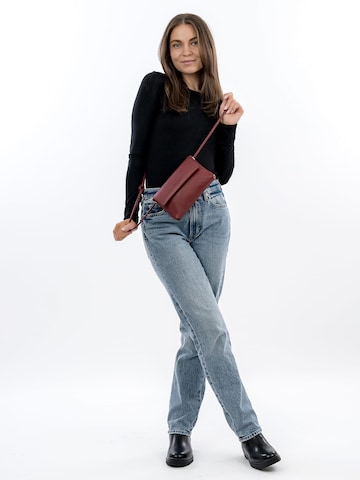Sac bandoulière ' E&N Emma ' Emily & Noah en rouge : devant