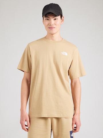 Tricou 'NORTH FACES' de la THE NORTH FACE pe verde