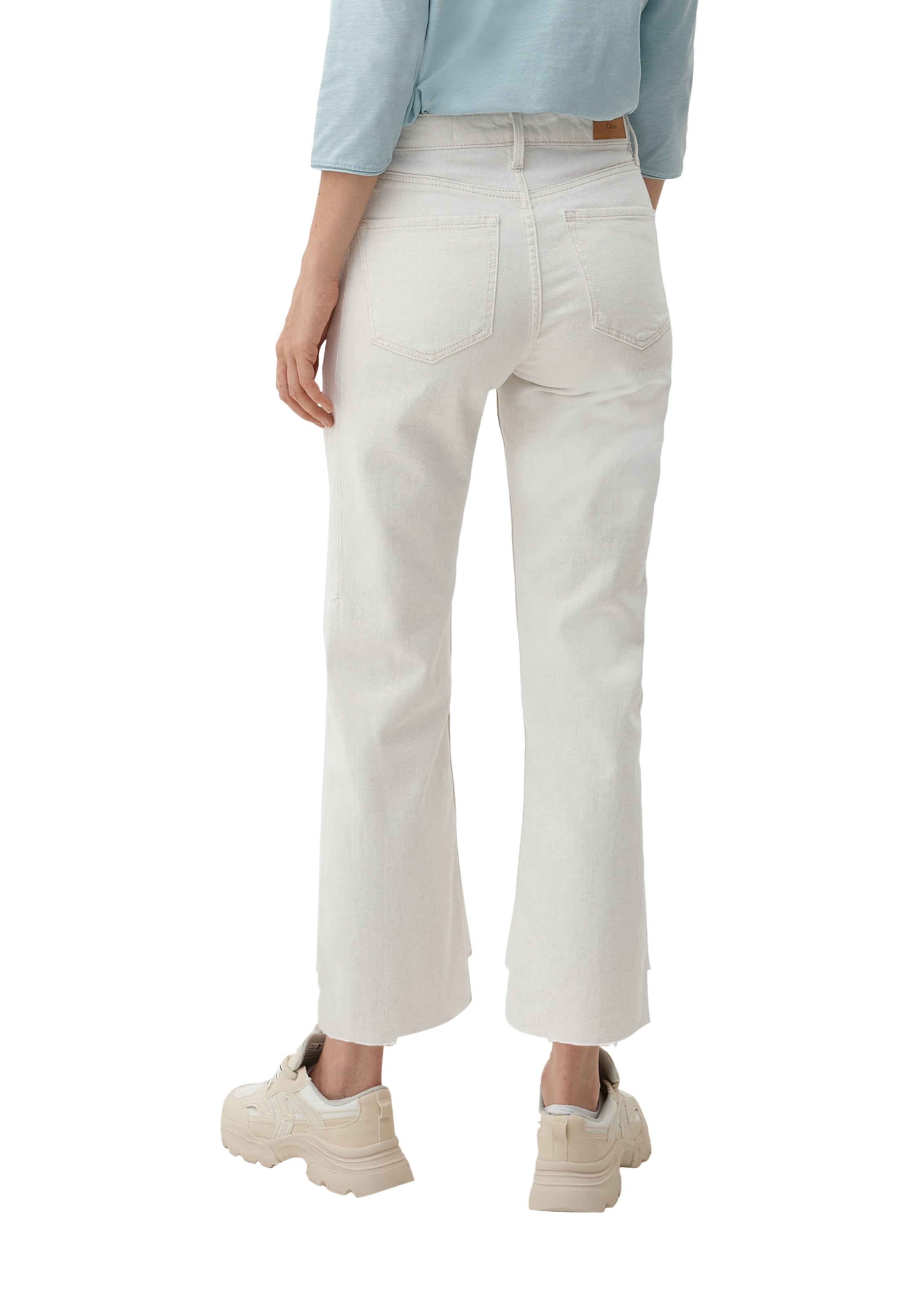 s.Oliver Regular Jeans in Wit
