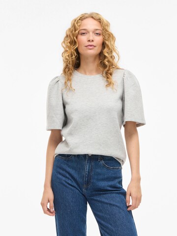 VILA Sweatshirt 'VISandy' in Grijs: voorkant