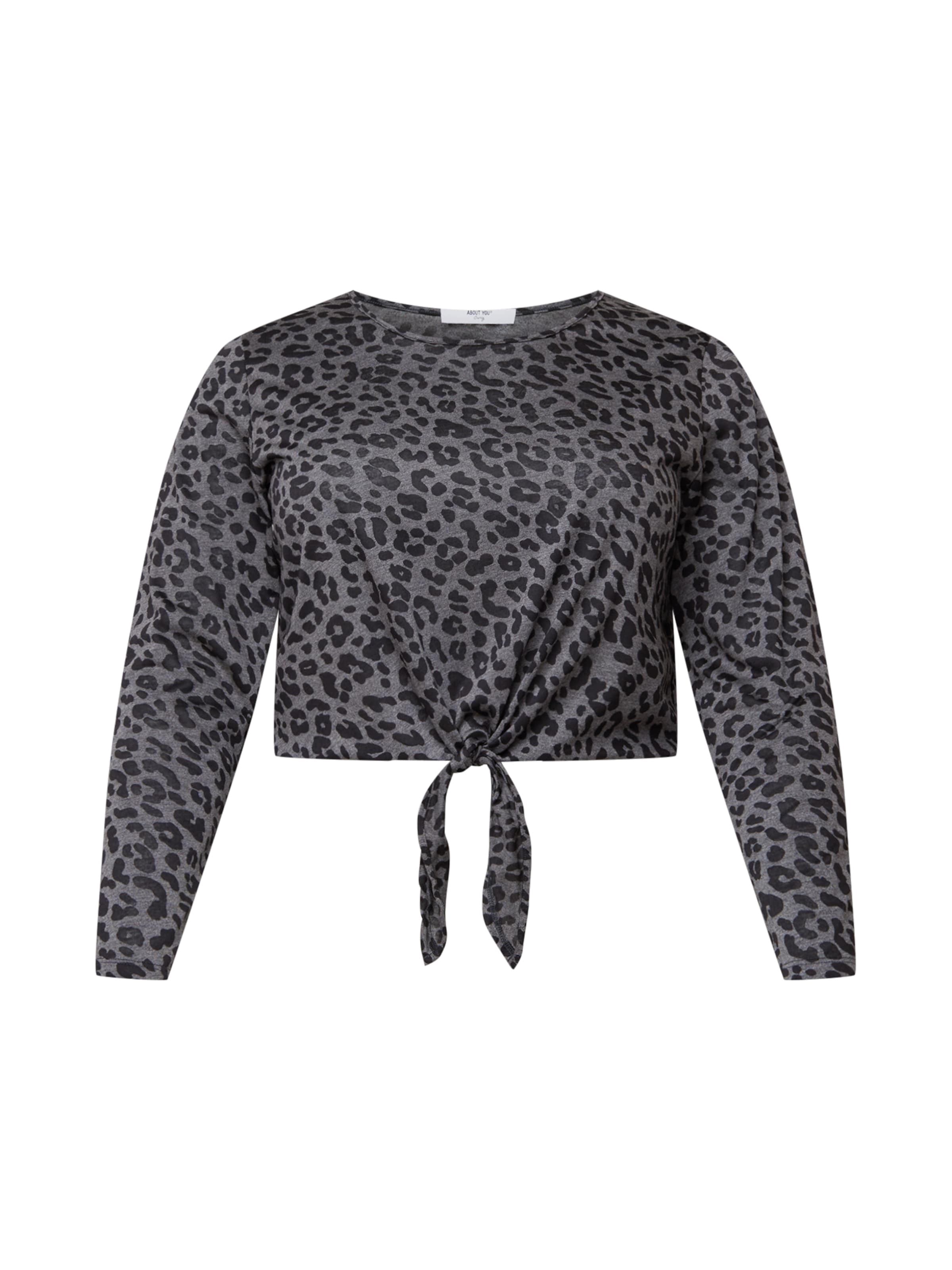 ABOUT YOU Curvy Shirt 'Maria' in Grey: front