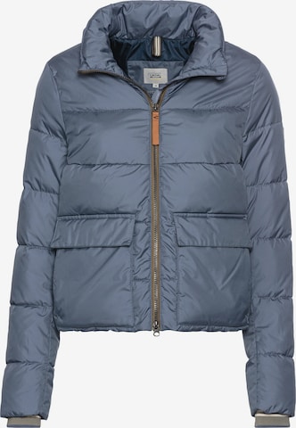 CAMEL ACTIVE Winter Jacket in Blue: front