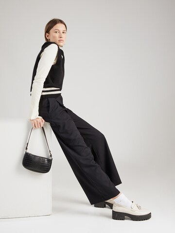 Monki Loosefit Hose in Schwarz